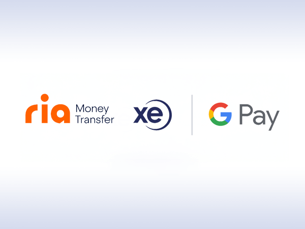 An image with the Ria, Xe and Gpay logos