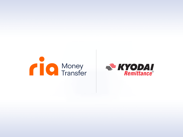 An image with the Ria Money Transfer and the Kyodai Remittance logos