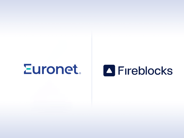 Euronet and Fireblocks logos